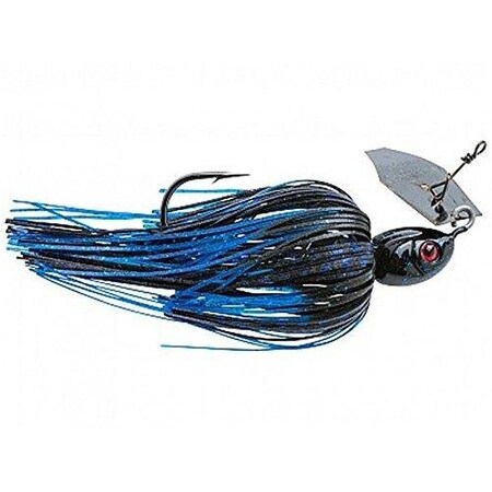 Z-Man Project Z Chatterbait Bladed Swim Jig 12 Oz 50 Hook, Black Blue CB-PZ12-08